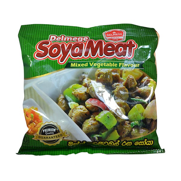 Delmege - Soya Meat Mixed Vegetable Flavour 90g